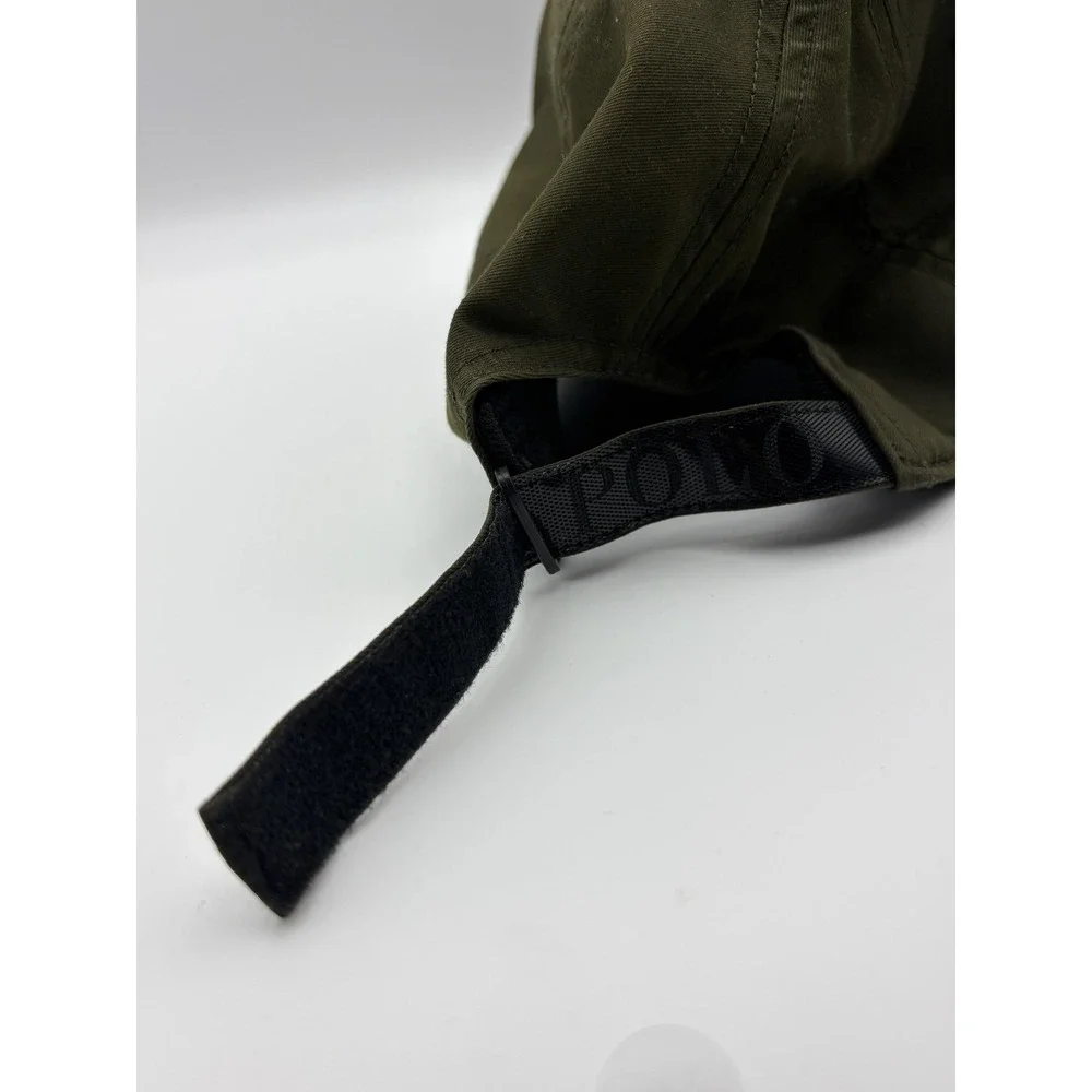 Polo Ralph Lauren Hat Cap Strap Back Olive Performance Pony Logo Mens One Size